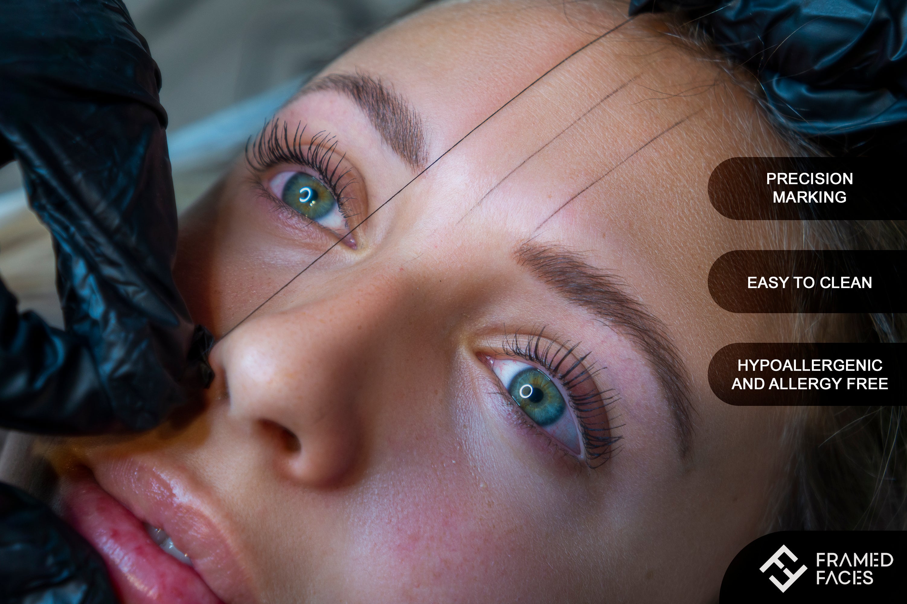 Premium Charcoal Pre-ink Ultra Thin Eyebrow Mapping Strings (20 meters)