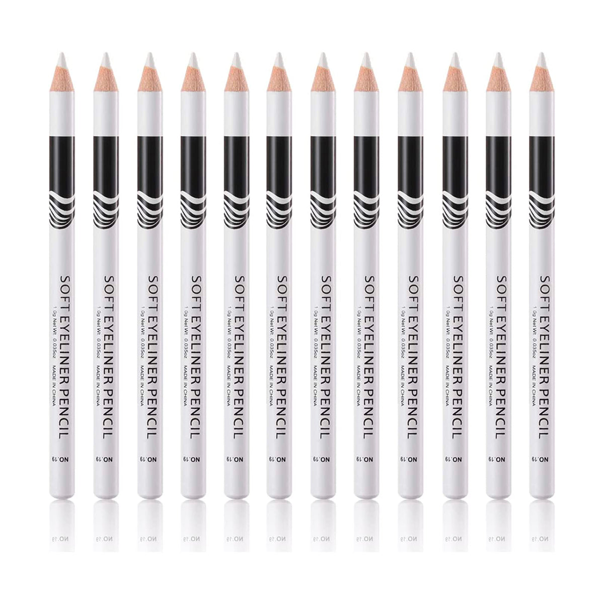 White Eyeliner Pencil (12-pack)