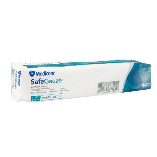 Medicom Safegauze 4 ply Non-Woven Sponges