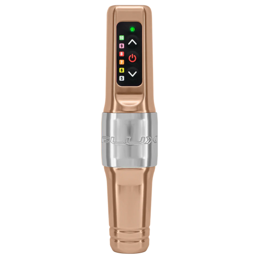 Flux Mini Permanent Make up Machine - Champagne Gold